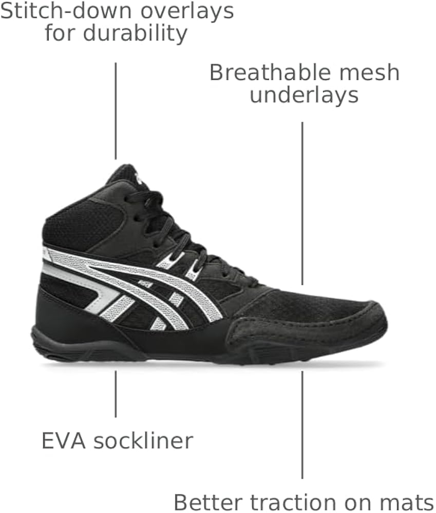 Amazon.com | ASICS Kid's Snapdown 4 Grade School Wrestling Shoes