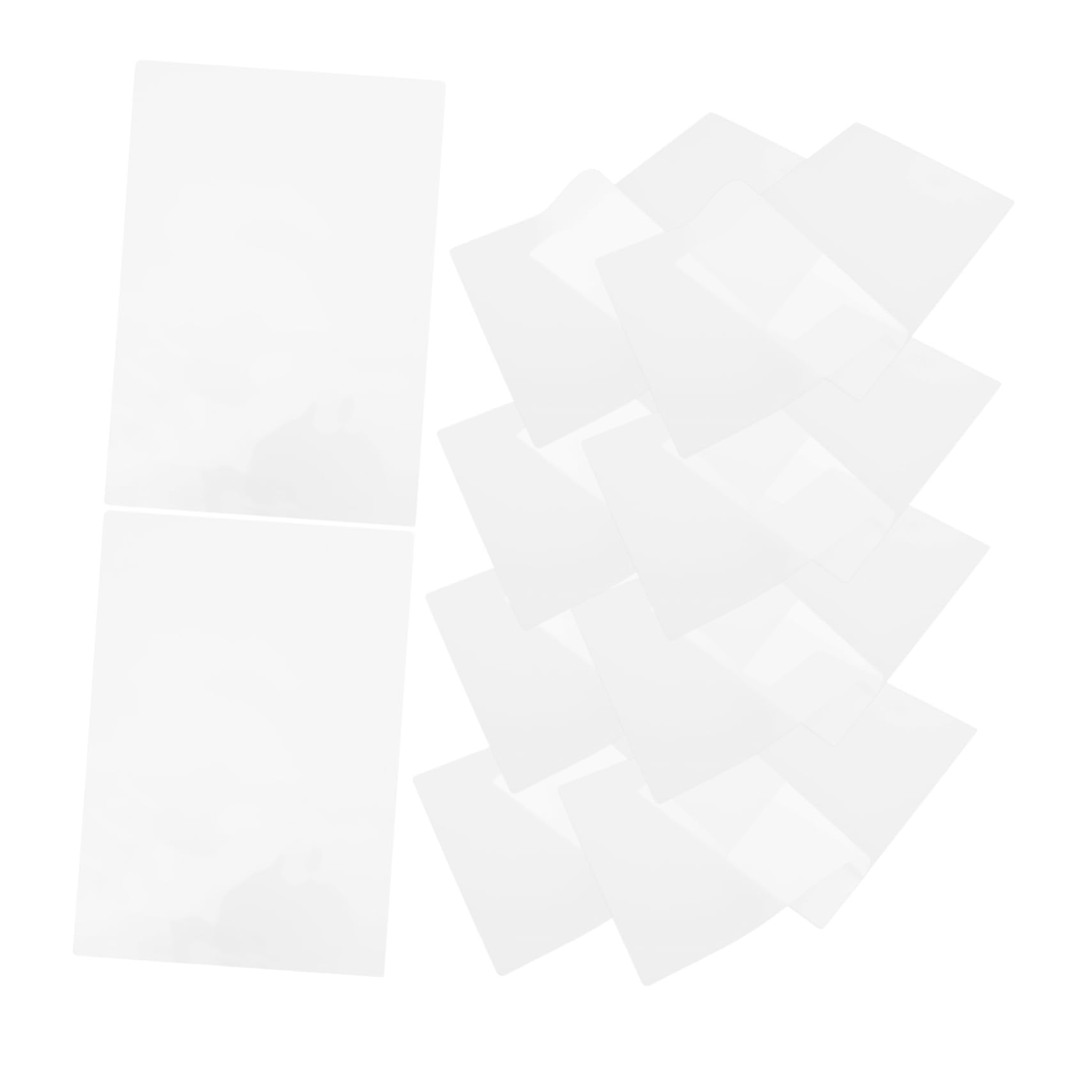 Homoyoyo 100 Pochettes de Plastification Transparentes, Haute Transparence, Résistantes la Décoloration, pour Documents, Dessins et Recettes, Usage Maison et Bureau