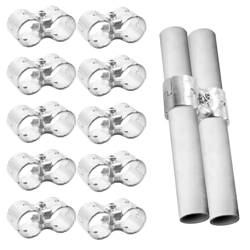 Dog Kennel Chain Link Panel Clamps (10 Pack)