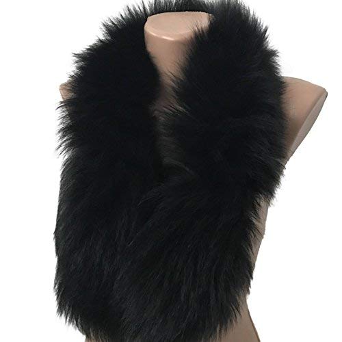 Scarf Fur edge fringe on the hood or collar fur fox