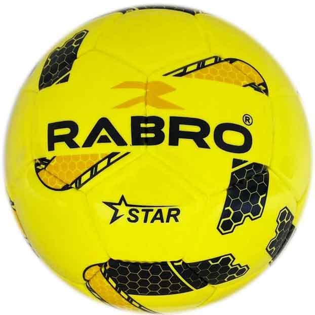 RABRO Football, Football Size 4, Star Soccer PVC Football/Recreational