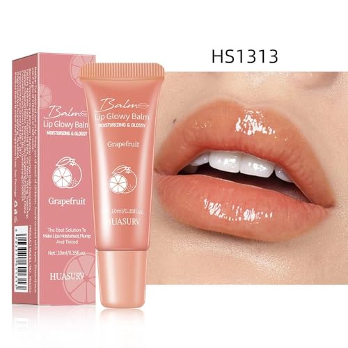 4Pcs Lip Balm Gift Set, Fruit-flavored Moisturizing Lip Gloss Lip Oil Set, Plumping Lip Glow Oil, Jelly Liquid Lipstick Glossy Lip Care for Dry Lips, Lip Tinted Oil Color for Teen Girls - Image 5