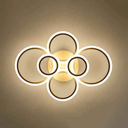 Plafonnier éclairage dimmable acrylique pour salon moderne - 2