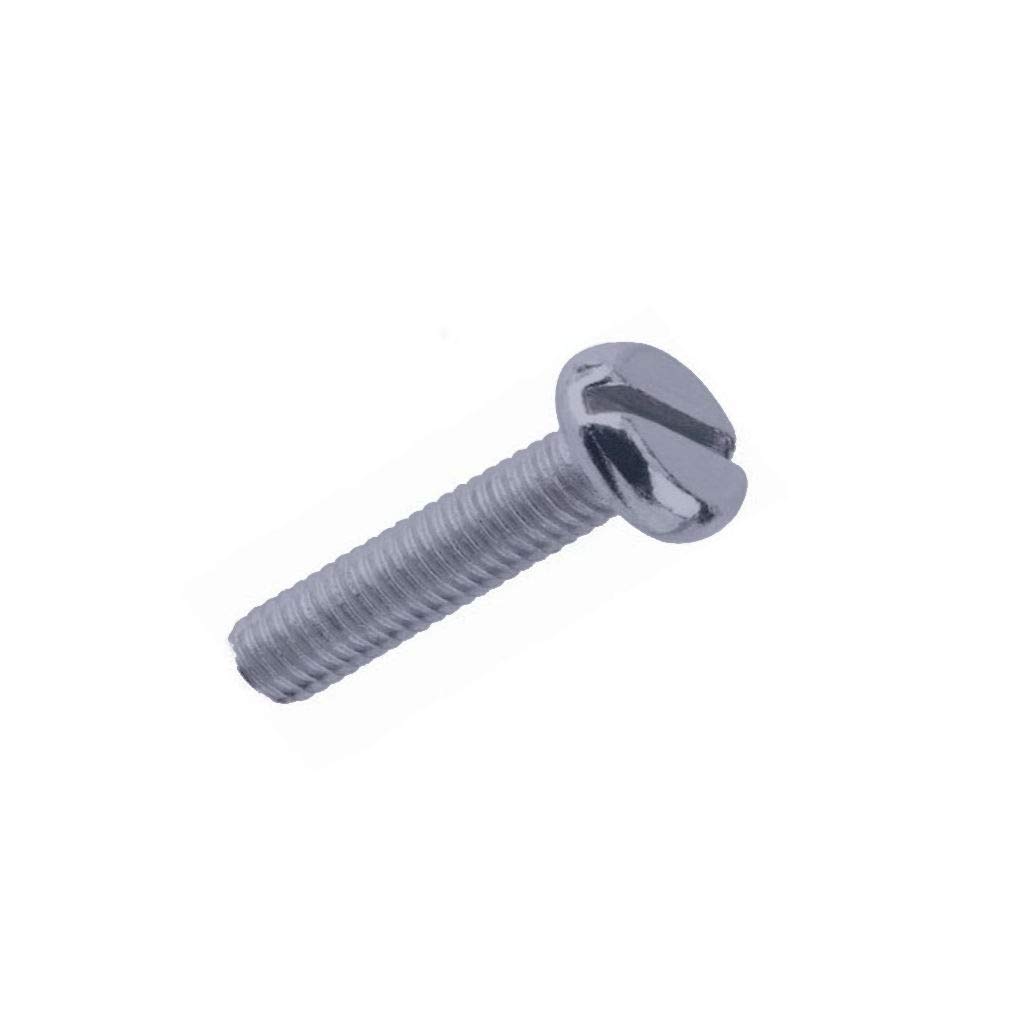 Vis M4x12 polyamide BOSSARD antirouille tête cylindrique fendue