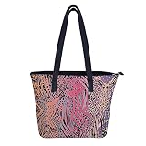 DIYOF Grand sac à main pour femme, aquarelle abstraite