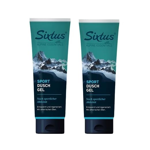 Sixtus SPORT Duschgel - 2x 250 ml