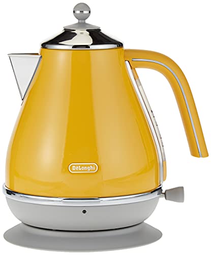 De'Longhi, KBOC3001Y, Capitals Kettle, Yellow
