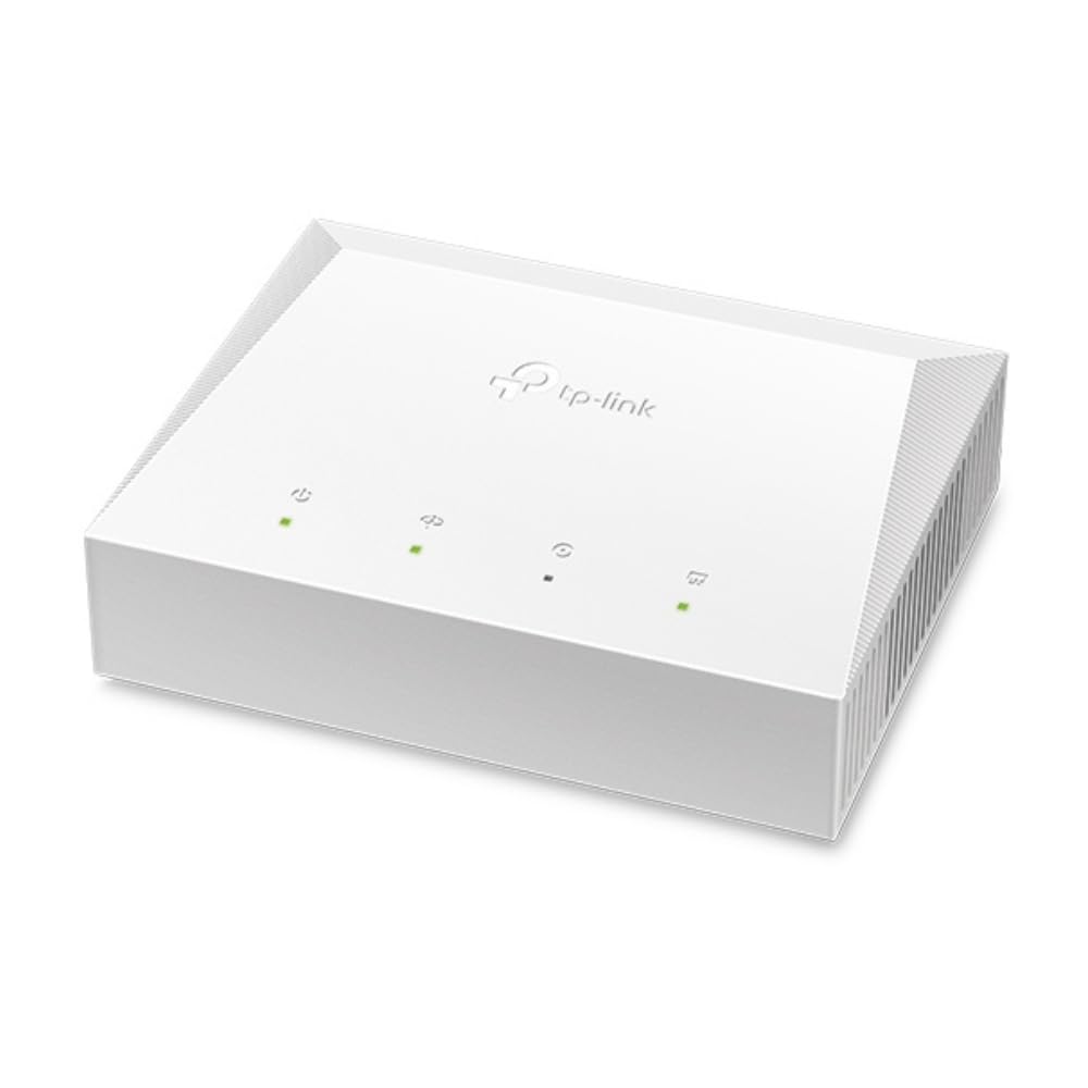TP-Link XZ005-G6 ONU XPON, 1 porta Gigabit, compatibile con GPON e EPON, fibra ottica, colore bianco