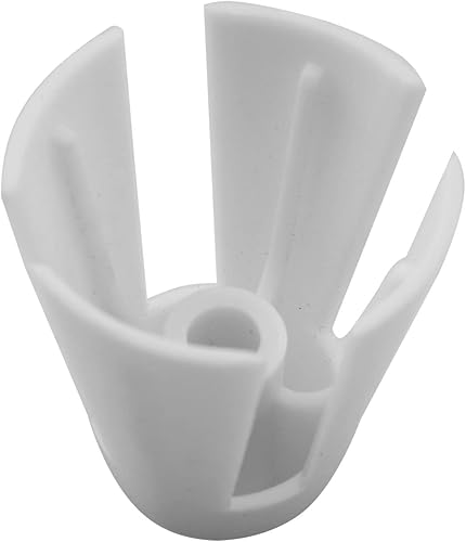 Miniatura 5 de Pinza de bobina de plástico para carrete de hilo Soporte de cono Overlocker Serger Accesorios de costura, color blanco