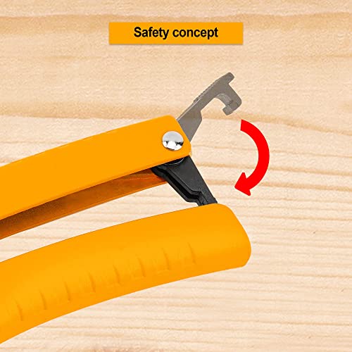 Image of INGCO PVC Pipe Cutter, 3-42mm INGCO Heavy Duty Plastic Pipe Cutter,4CR13 Tube Cutter, New Unique Handle Design, One-Hand Fast Pipe Cutting Tool for PVC PPR PE PEX Pipe and Other Plastic Pipe