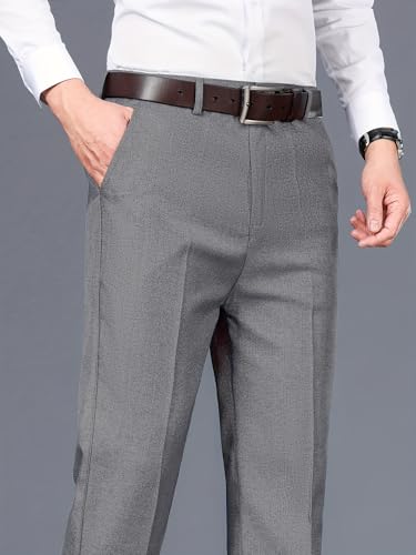 Image of AVANOVA Men's Casual Pants - Stylish Regular Fit Trousers for Men, Comfortable Office & Casual Pant, Modern Formal Look (Trouser 270)