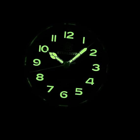 STEELDIVE 200M防水腕時計 Steeldive 200メートル防水腕時計自動男性44ミリメートル