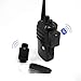 H HILABEE Auricular Bluetooth Walkie Talkie Auricular Portátil para Radio Bidireccional Walkie