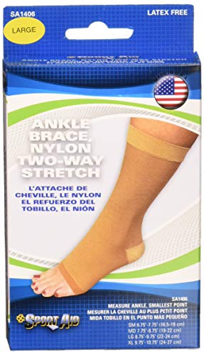 Sport Aid Ankle Brace Large Beige Sa1406-1 Brace, Pack Of 2 #TOP1