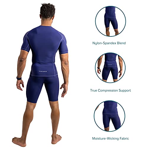 Compressionz Compression Shorts Men - Compression Underwear For Sports - Long Workout, Athletic, Biking, Running Mens Spandex #TOP3