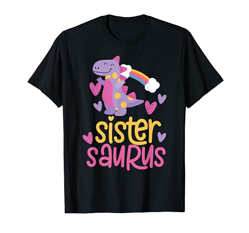 Sistersaurus Sister Saurus Dinosaur for Kids T-Shirt