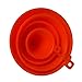 DEDC Oil Funnels, Gas Funnels, Plastic Funnel Set for Car, Automotive, Kitchen, Mini Small Large Red (8pcs Oil Funnels)