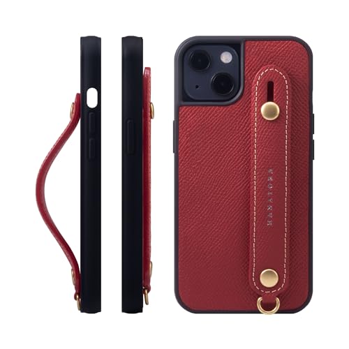 HANATORA for iPhone 15 P[X {v ϏՌ wʃxg X}zP[X X}z X^h@\ lbN Xgbv t G{XU[ Mtg }OlbgȂ bh NGH-15-Red