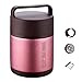 Lunch Box Thermos per Alimenti,Lattina per Alimenti Isolata sotto Vuoto Campeggio Scuola Ufficio per Adulti E Bambini,Rosa,1.8L