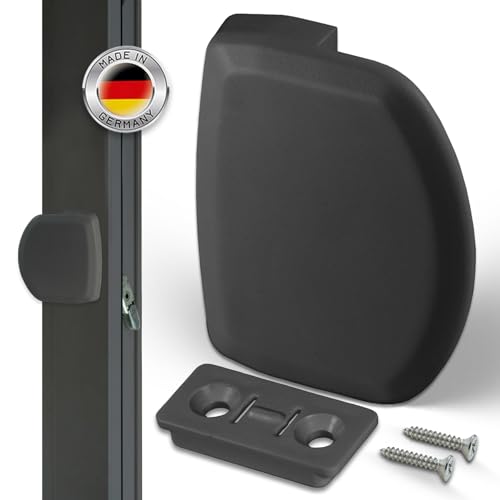 NIMA PARTS Balkontürgriff Anthrazit UV & wetterfester Terrassentürgriff inklusive Schrauben