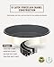 MCCSI 10 inch Enamel Cake Pan Round Roasting Pan h Roaster Tray Non-Stick High Temperature Resistance Cookware for Baking Bread Pie Oven Dishwasher Safe, Easter Valentine Gift Bundt Pan