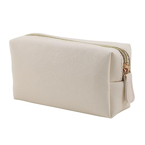 Apooliy Small PU Leather Makeup Bag