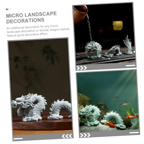 Accessoire de jardin et statue de dragon pour bonsaï et paysage - 4