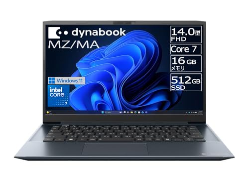 Amazon.co.jp: dynabook MZ/MA モバイルPC 14型FHD(16:9) Core7
