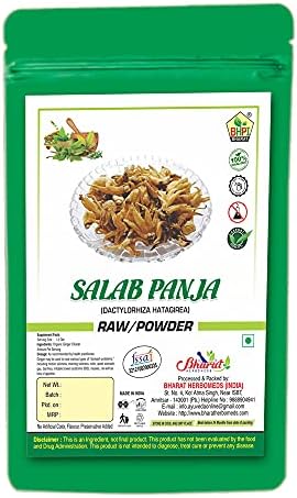 Bharat Salab Panja Powder 25gm | Salam Panja | Hatta Haddi | Panchaule | Dactylorhiza Hatagirea