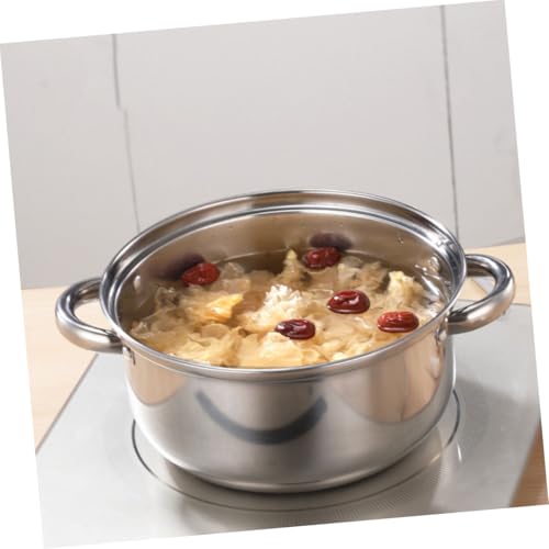 Casserole acier inoxydable induction multifonction pour cuisson uniforme tous feux - 4