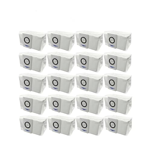 ��e�ʃ_�X�g�o�b�O�AECOVACS DEEBOT X1 OMNI/TURBO T10 TURBO ���{�b�g�|���@�_�X�g�o�b�O�ɑΉ� �g���̂ă_�X�g�r�����i (Color : 20PCS Dust Bag)