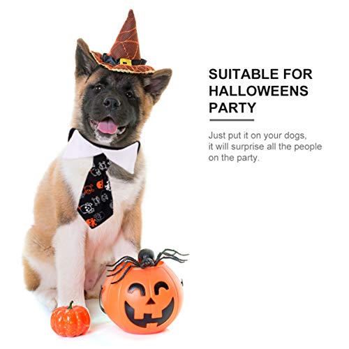 Balacoo Cravatta per Cani di Halloween Cravatta