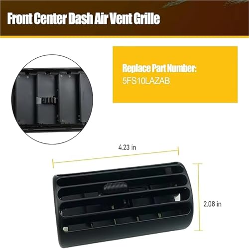 Marco Aire Acondicionado para Jeep Cherokee 1997-2001 Panel Central 5FS10LAZAB 6