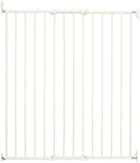 Scandinavian Pet Design Extra Tall Extendable Dog Gate, 62.5-106.8 cm/24.6-42 inches wide, 103 cm/40.5 inches high, Extendable Stair/Pet/Safety Gate, Metal, White, Made in Denmark