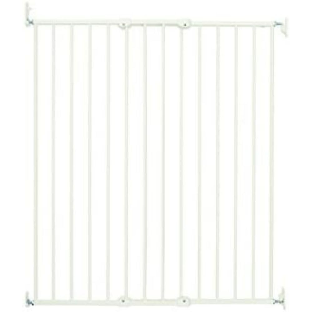 Baby Dan 57614-1400-00 Pet Gate Streamline Extra Alto, Bianco