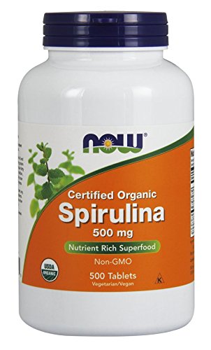 Now Foods: Spirulina Nutrient Rich Superfood 500 mg, 500 tabs (2 pack)