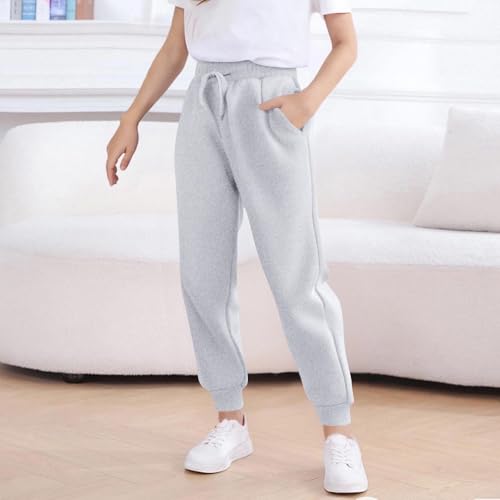 Sweatpants for Teen Boys Trendy Youth Baggy Athletic Elastic Waisted Sweat Pants with Pocket Casual Kids Warm Joggers2