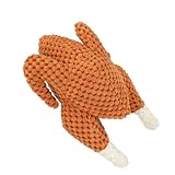 BWOGUE Thanksgiving Turkey Dog Toy, Durable Squeaky Plush Dog Toys, Stuffed Pet Chew Toys Thanksgiving Interactive Pet Toys for Puppy Small Medium Dogs