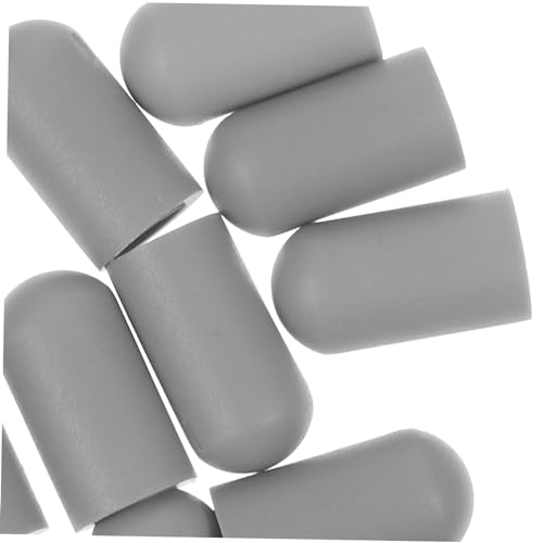 Abaodam 10 Peças Capa Protetora De Cabeça De Baqueta De Silicone Manga De Borracha Acessórios De Cap