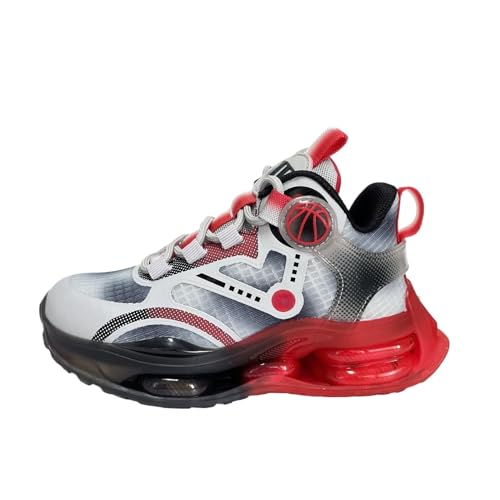 XCUT Kids Basketball Shoes, Mid Top Athletic Sneakers, Running Outdoor Shoes, Unisex Children