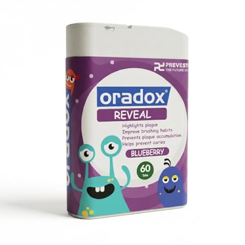 Image of Reveal Plaque Disclosing Tablets: Shows Plaque by Changing Color - Helps Teach Brushing Habits for Clean Teeth - Suitable for kids & adults.