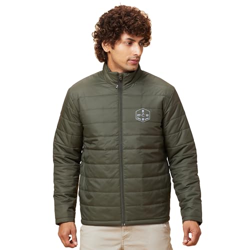 Image of Being Human Navy Regular Fit Men's Jacket Clothing