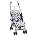 JANABEBE Colchoneta Universal para Cochecito + Arneses (Raccoon)