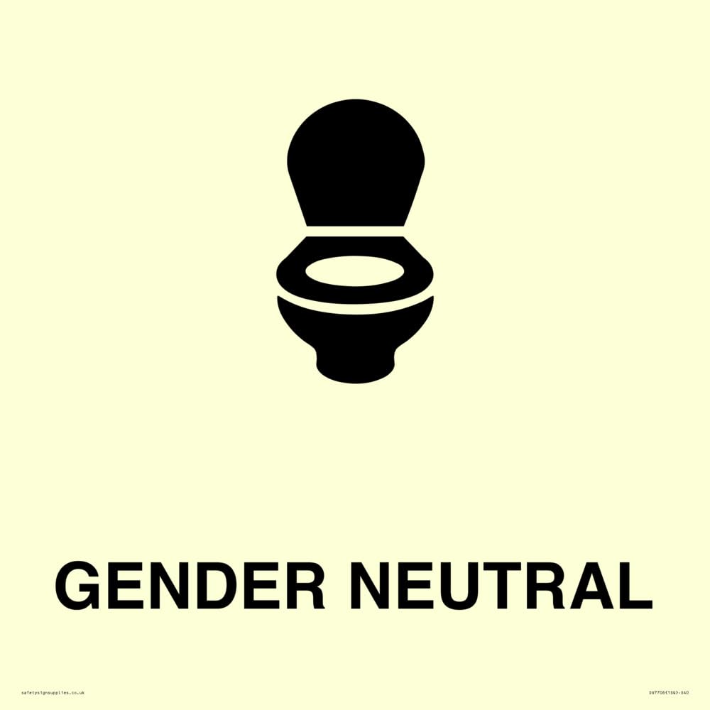 WC Toilet Sign - 400x400mm - S40