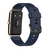 Longueur du Bracelet Réglable - Le fermoir à boucle métallique classique vous permet d'ajuster facilement la longueur du bracelet à tout moment. Ce bracelet de montre s'adapte aux poignets de 5,5