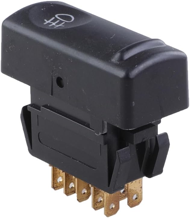 Compatible car Part 7700817334 Car Headlight Fog Lamp Control Light Button Switch for Renault 19 II 92-95 R19 77008-17334, XILENY124