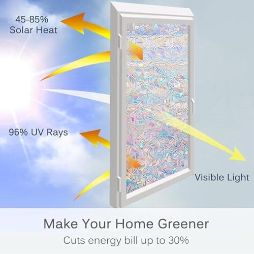 Película para ventana con privacidad y diseño floral lila miniatura 3