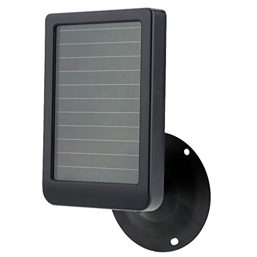 SUNTEKCAM Panel Solar para cámara de Caza con Cable de Carga USB, baterías de Litio Recargables 2400 mAh en otoño Compatible con repuestos para