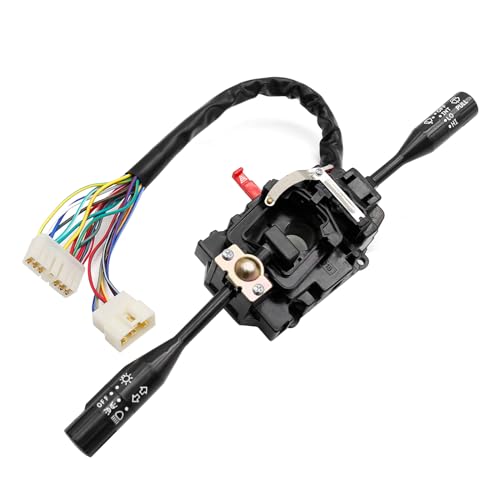 Saihisday 37400-83410 Turn Signal Indicator, Headlight Dimmer Controller, Wiper Windshield Switch, LHD Combination Switch Replacement for Suzuki Samurai 1985-1995
