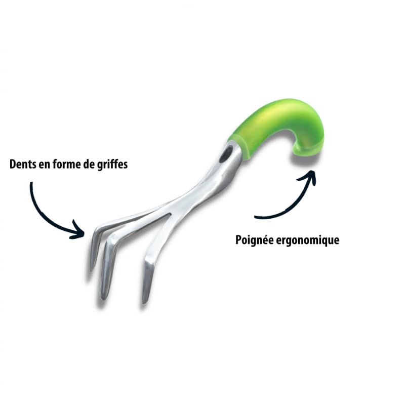 Pack RootSlayer™ - Petits Outils - VENTEO - Transplantoir/Désherber/Cultivateur - Votre potager sublimé